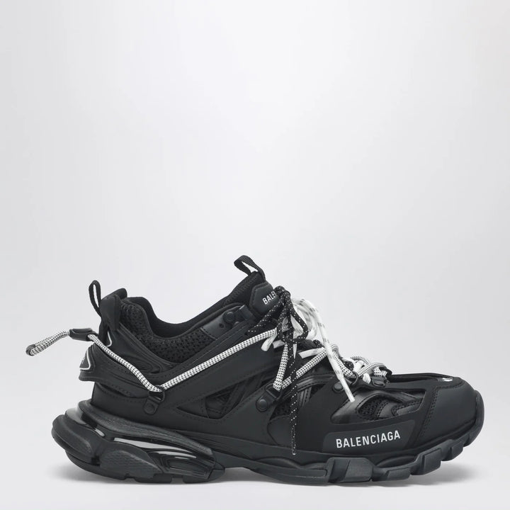 Balenciaga - Low Track Sneakers in black and white