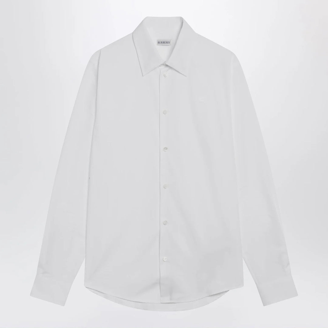 Burberry - White cotton poplin shirt