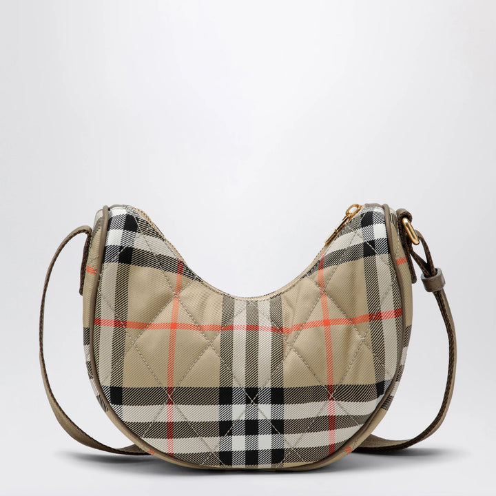 Burberry - Horseshoe quilted nylon crossbody bag