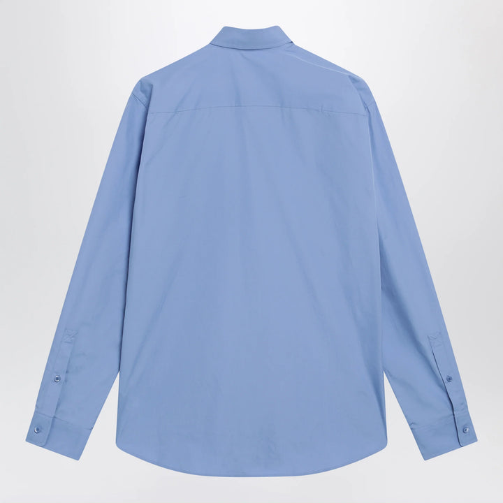 Burberry - Cornflower blue cotton poplin shirt