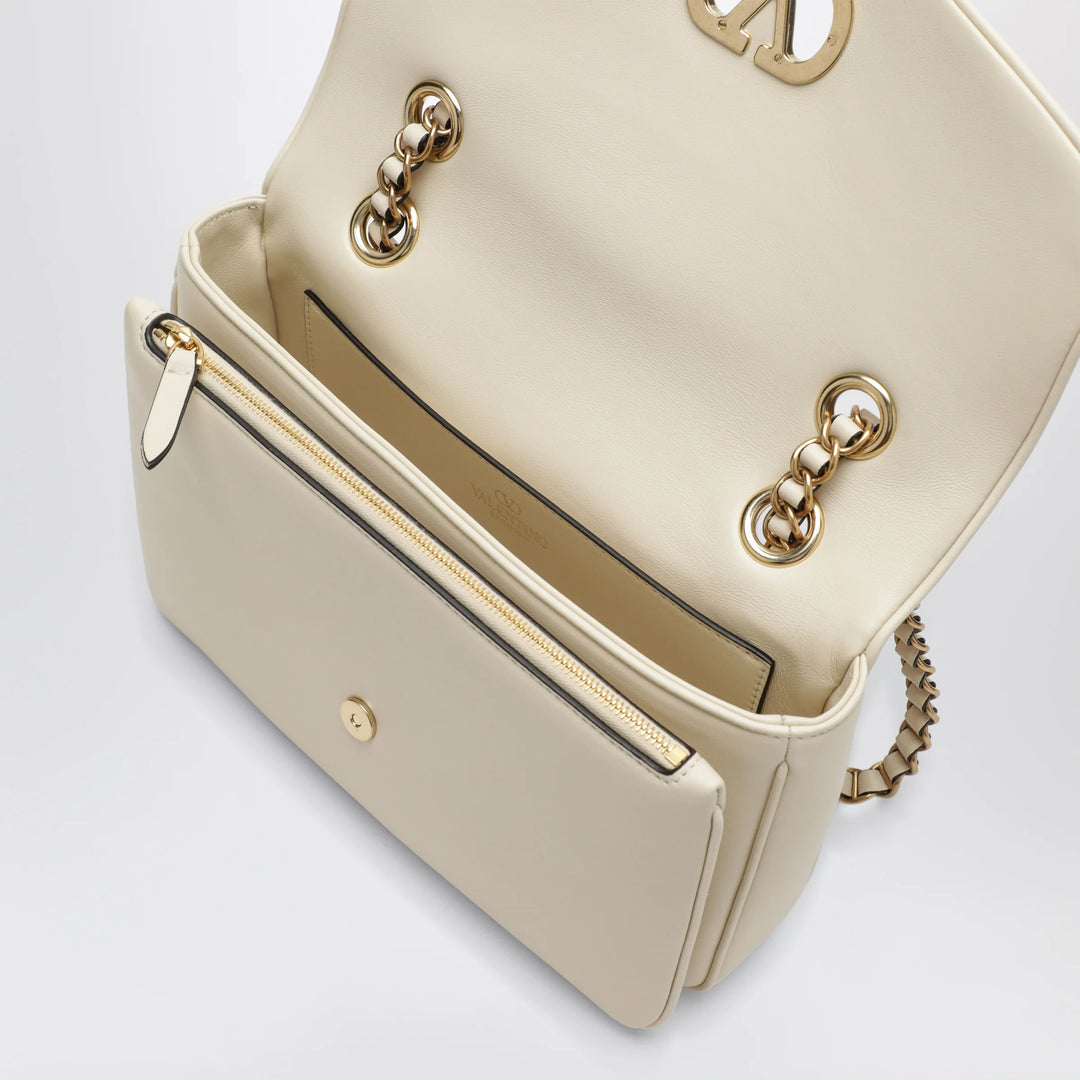 Valentino Garavani - Medium Djuna shoulder bag in nappa leather, white