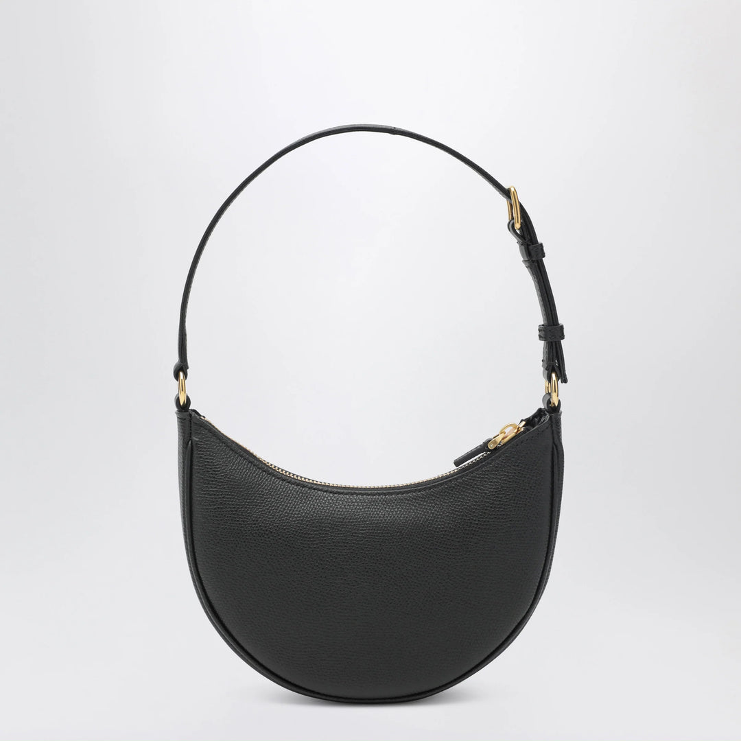 Valentino Garavani - Vlogo Signature Mini Hobo bag in black leather