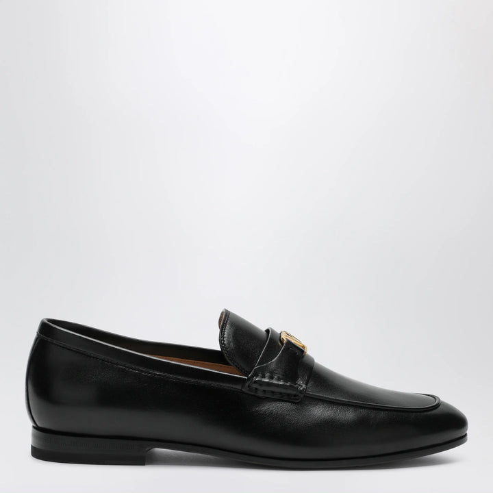 Valentino Garavani - Black VLogo Signature loafers in nappa leather