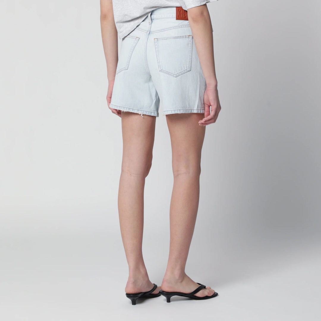 ANINE BING - Light blue denim shorts