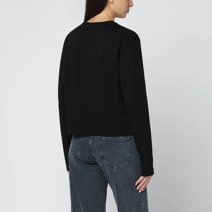 AGOLDE - Black organic cotton top