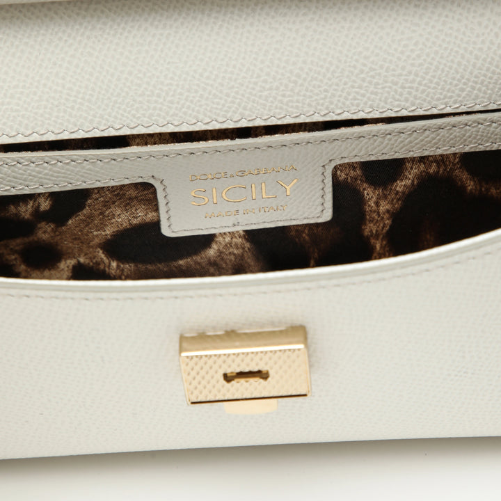 Dolce&amp;Gabbana - Small Sicily handbag in white