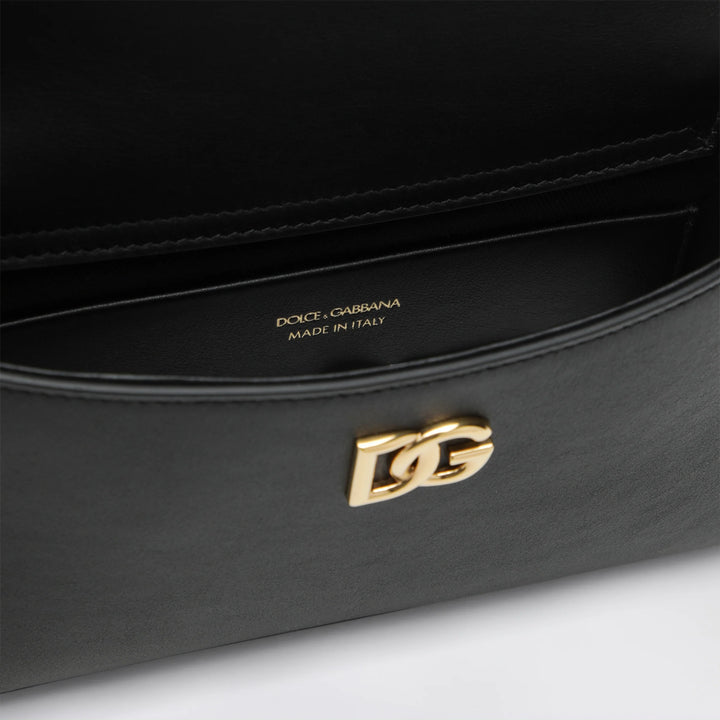 Dolce&amp;Gabbana - Black calfskin phone bag