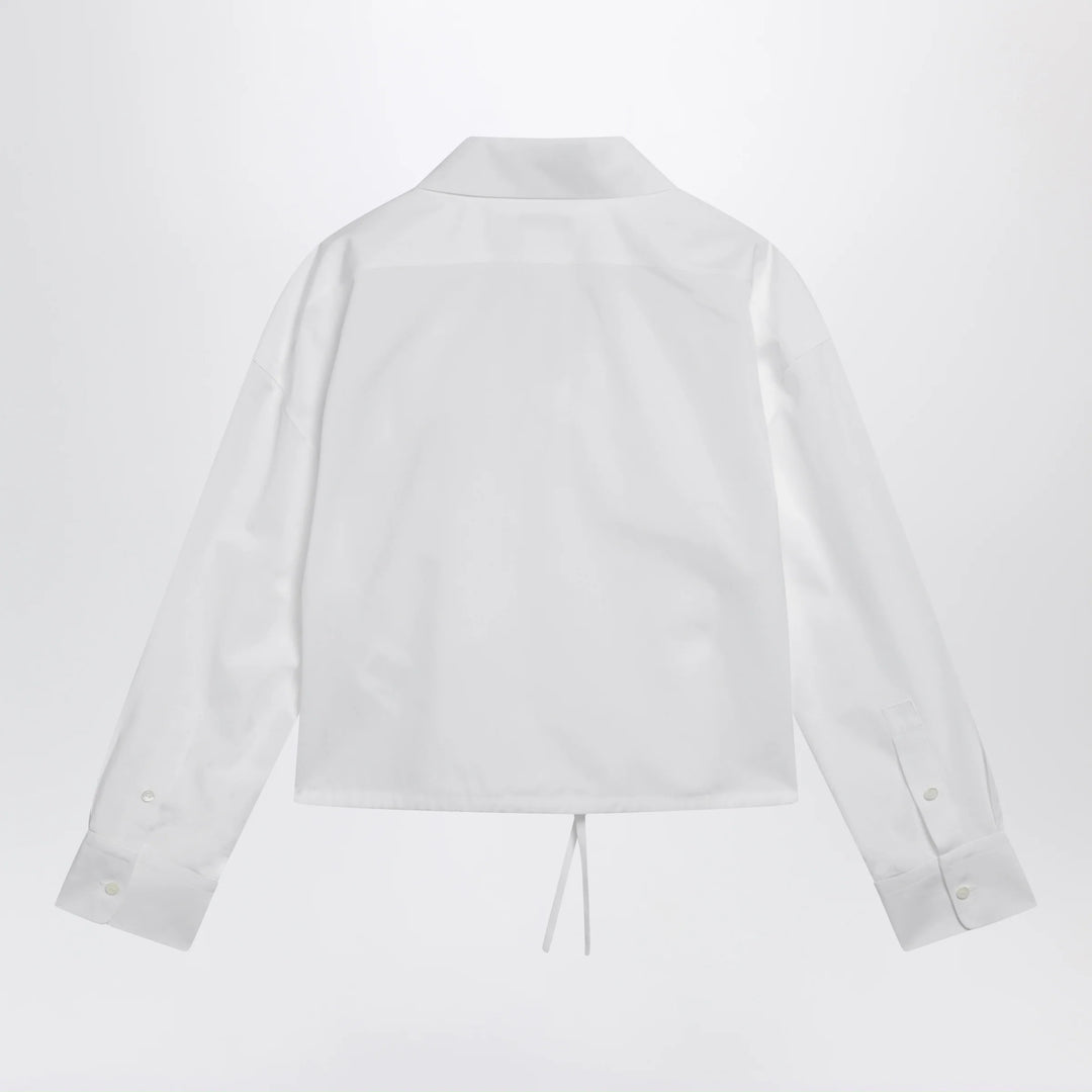 Givenchy - White short poplin shirt