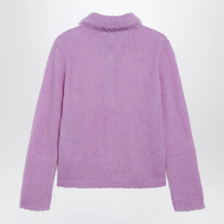 Chloé - Lavender alpaca-blend cardigan