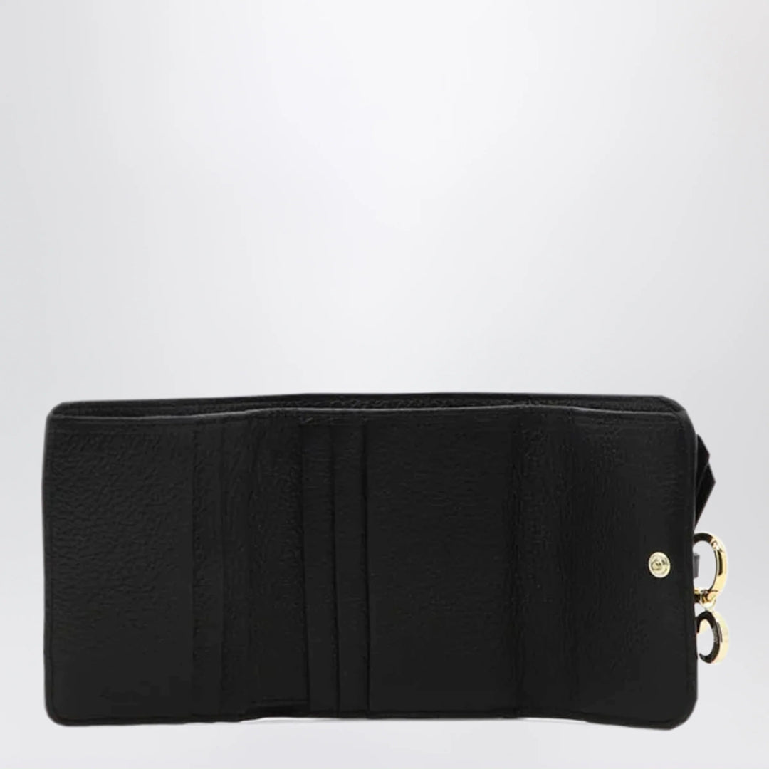 Chloé - Small Alphabet trifold wallet black