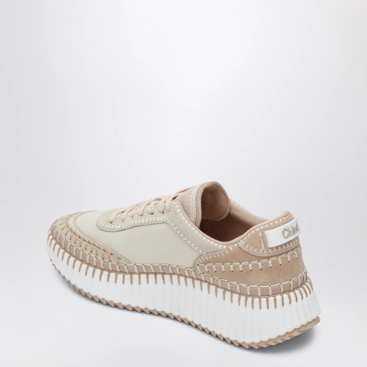 Chloé - Nama Sneakers in Blushy Grey