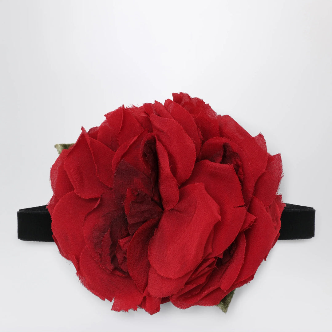 Dolce&amp;Gabbana - Choker with maxi red flower