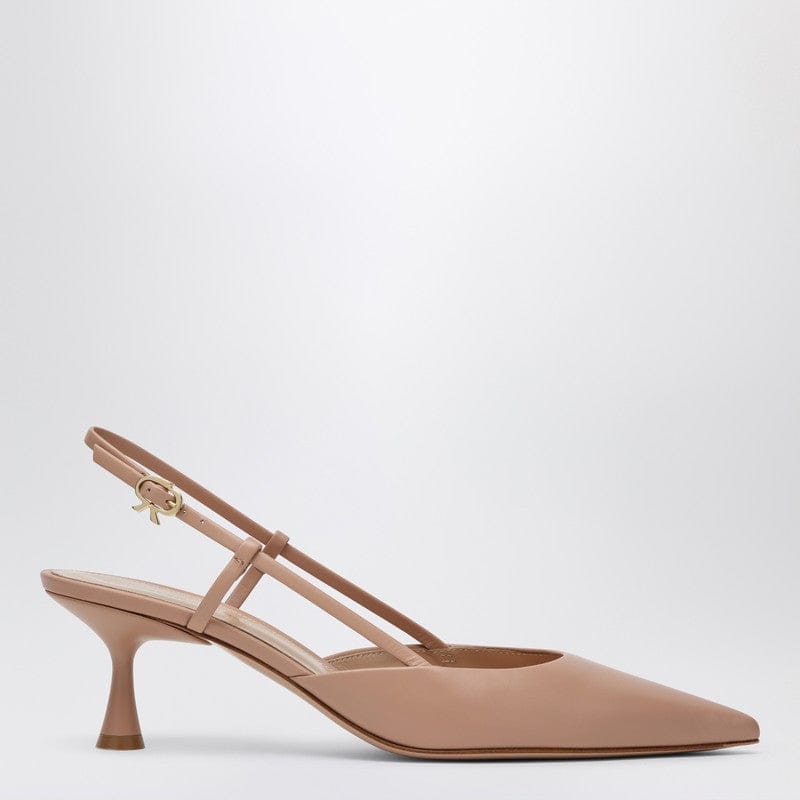 Shoes Gianvito Rossi - Peach Ascent 55 slingback - 36,5 IT Brand