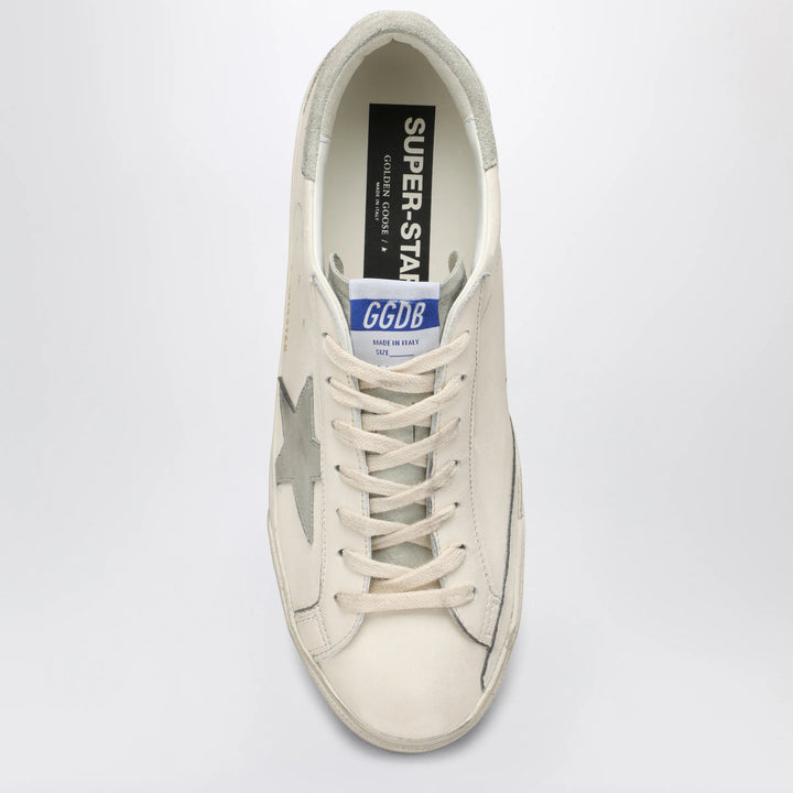 Golden Goose - White/Grey Super-Star Sneakers