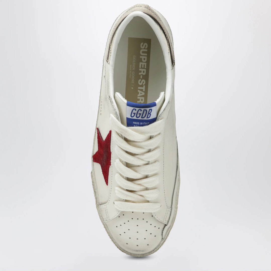 Golden Goose - Super-Star Sneakers white/red/platinum