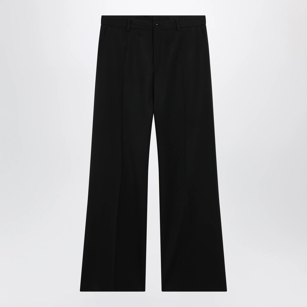 Dolce&amp;Gabbana - Tailored trousers in black cotton
