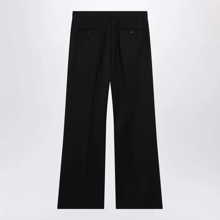 Dolce&amp;Gabbana - Tailored trousers in black cotton