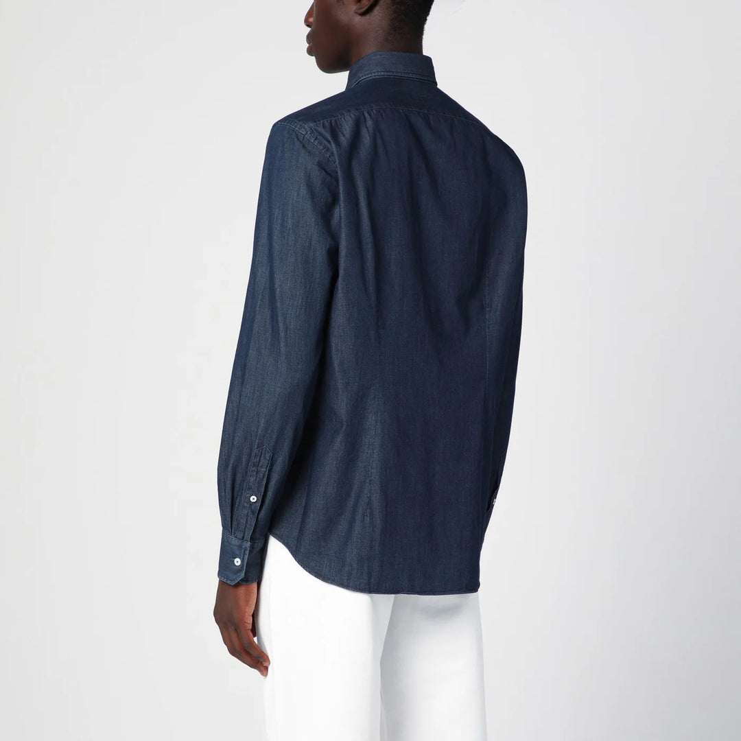 XACUS - Blue denim Casual shirt