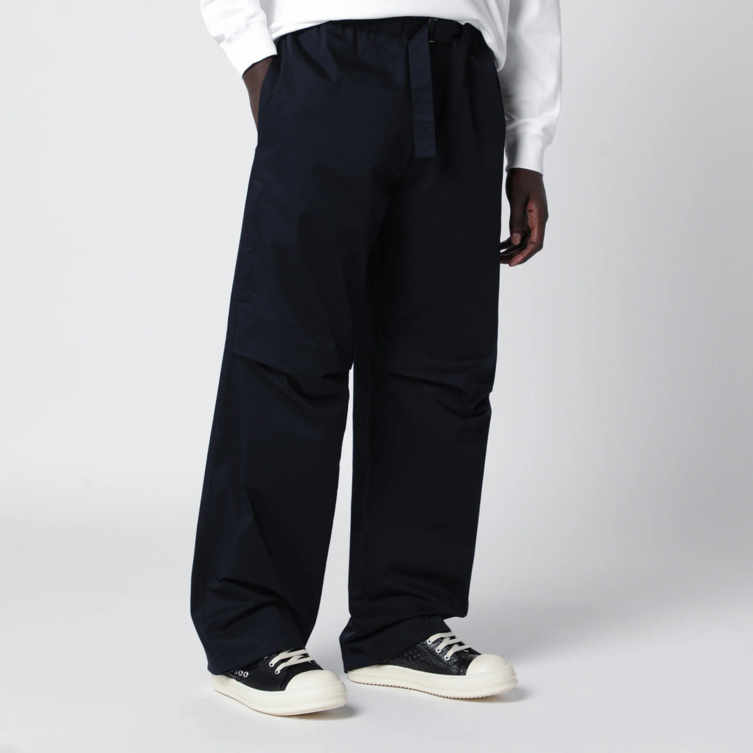 DARKPARK - Jordan relaxed fit navy blue trousers