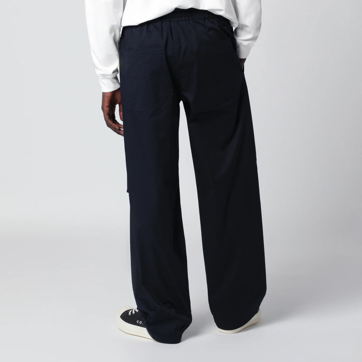 DARKPARK - Jordan relaxed fit navy blue trousers