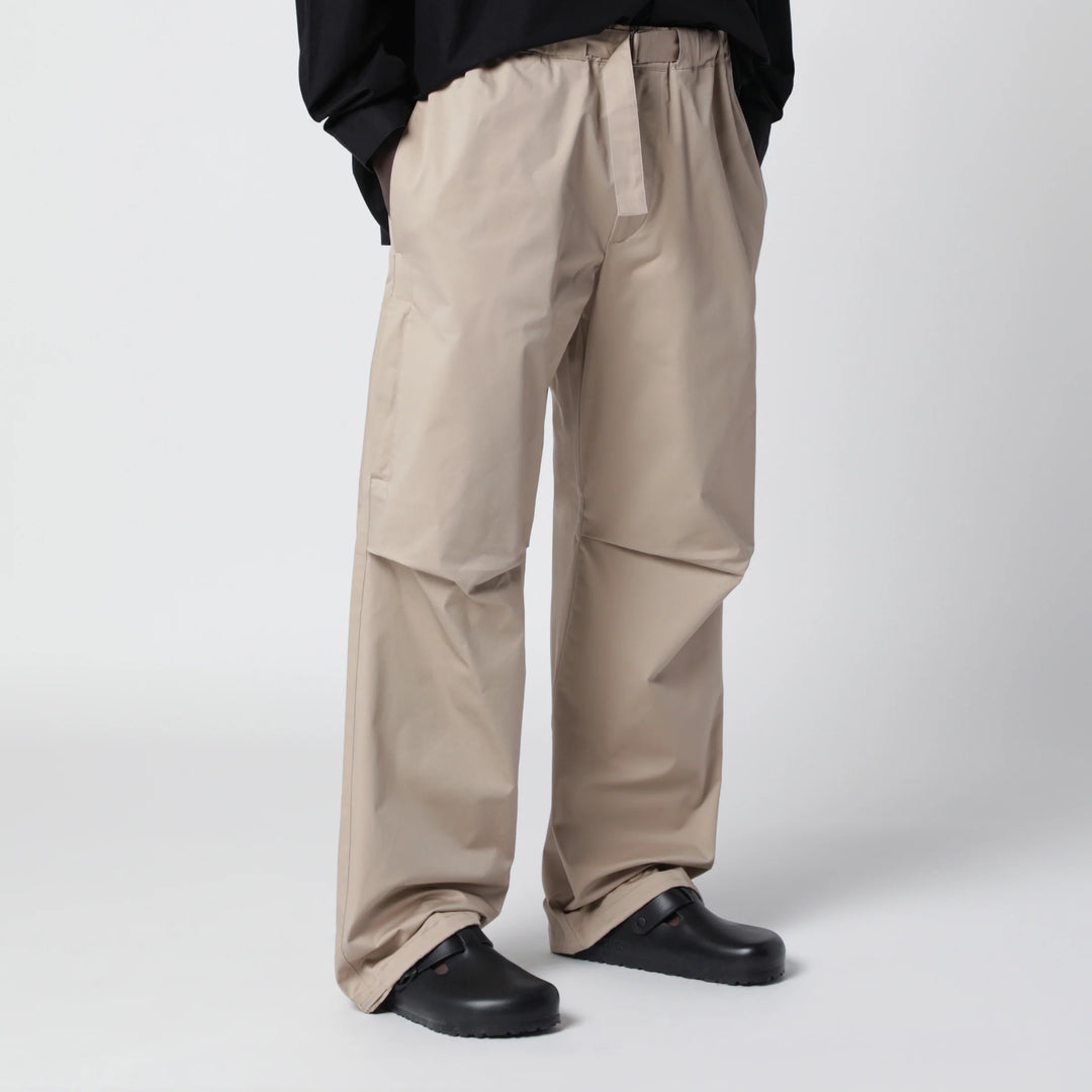 DARKPARK - Jordan relaxed fit taupe trousers