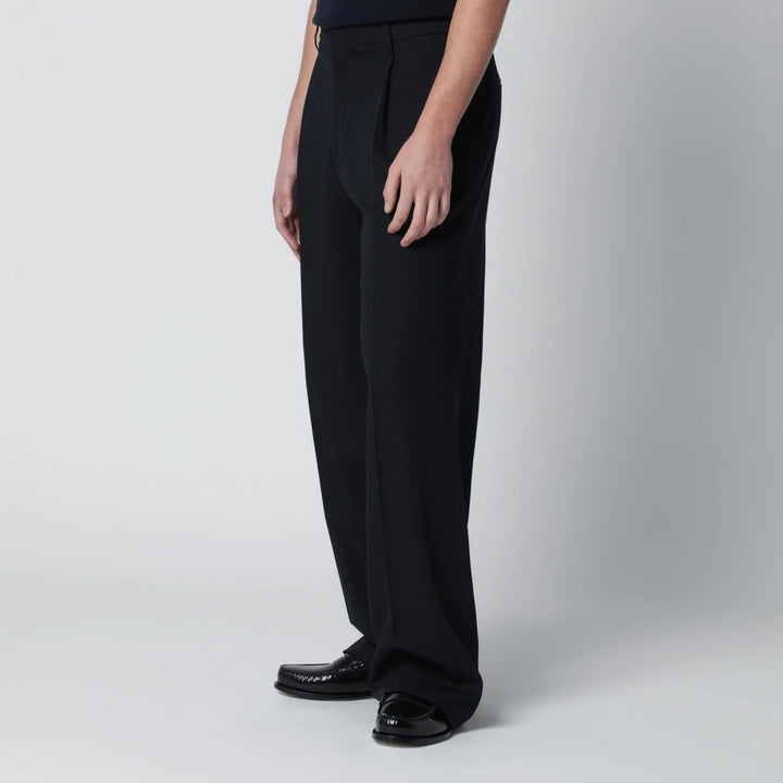 Lardini - Blue wool trousers