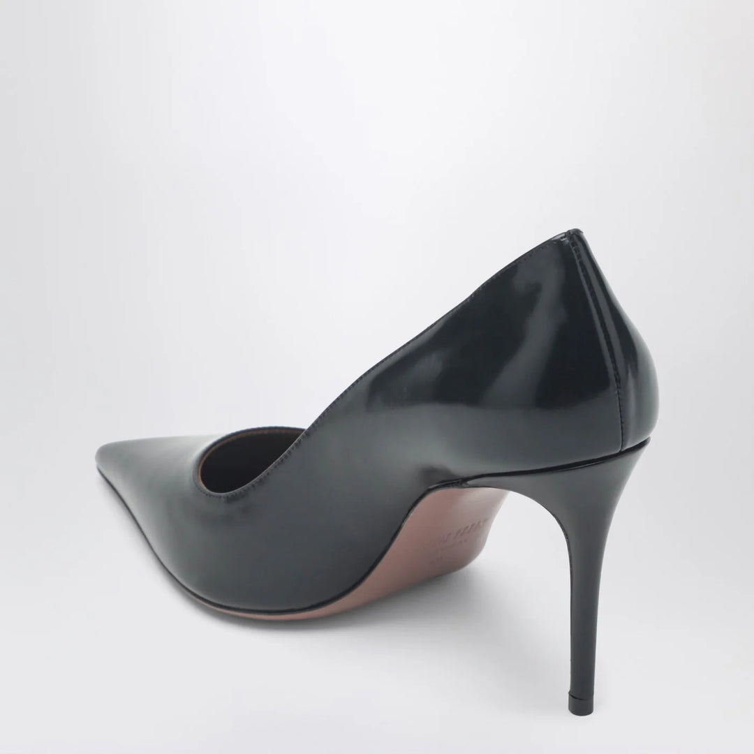 Paris Texas - Vera 85 black leather pumps