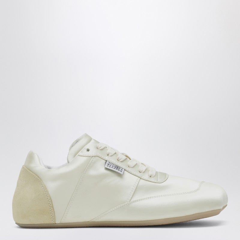 Shoes MM6 Maison Margiela - Factory sneaker in white satin - 40 IT Brand