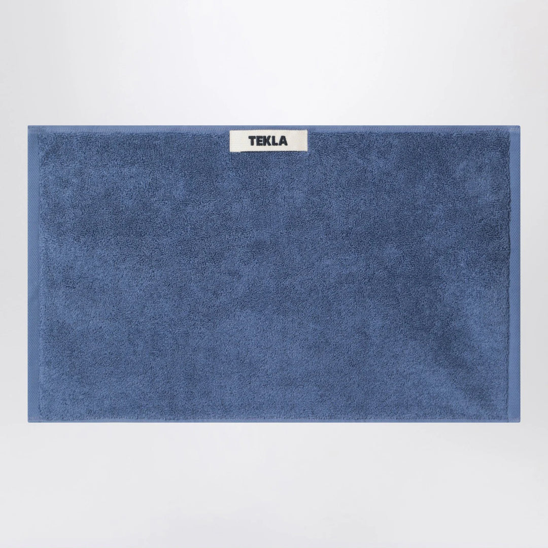 Tekla - Blue guest towel 30x50 cm