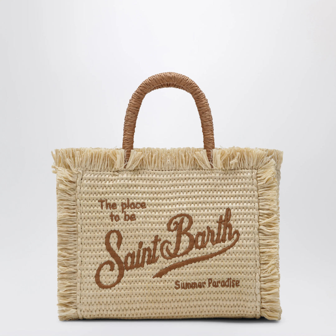 MC2 Saint Barth - Small Colette bag in straw-effect fabric