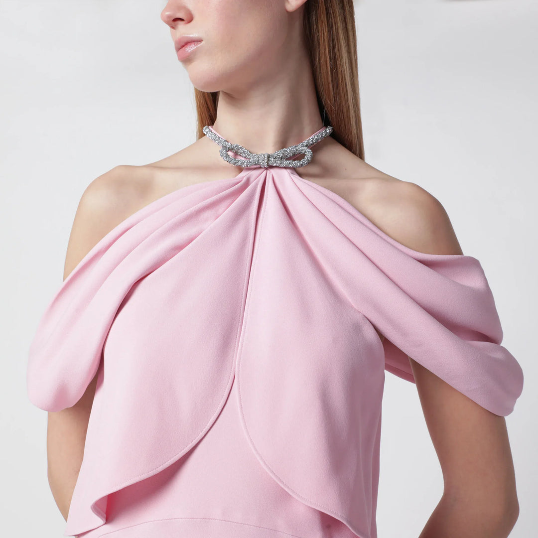 Alberta Ferretti - Long pink off-shoulder dress Brand Apparel &amp; Accessories 40  IT