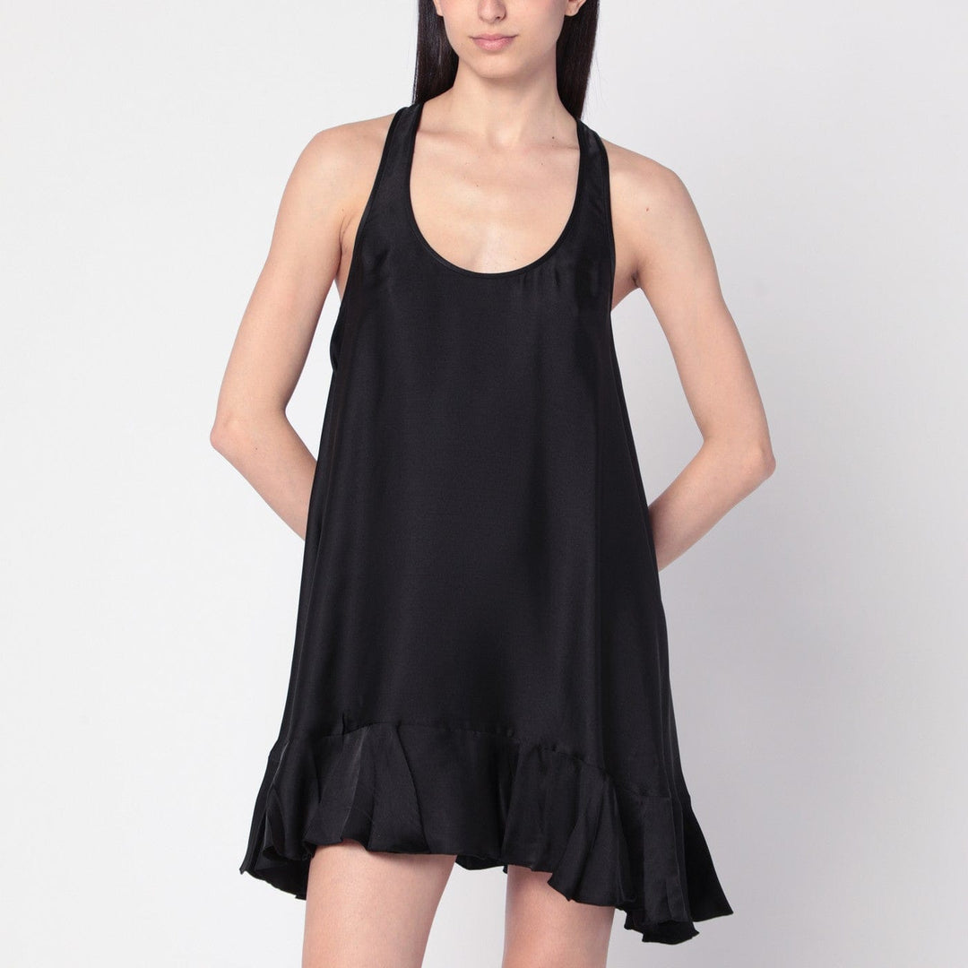 Apparel & Accessories M ANINE BING - Black Lilith dress in silk blend Brand