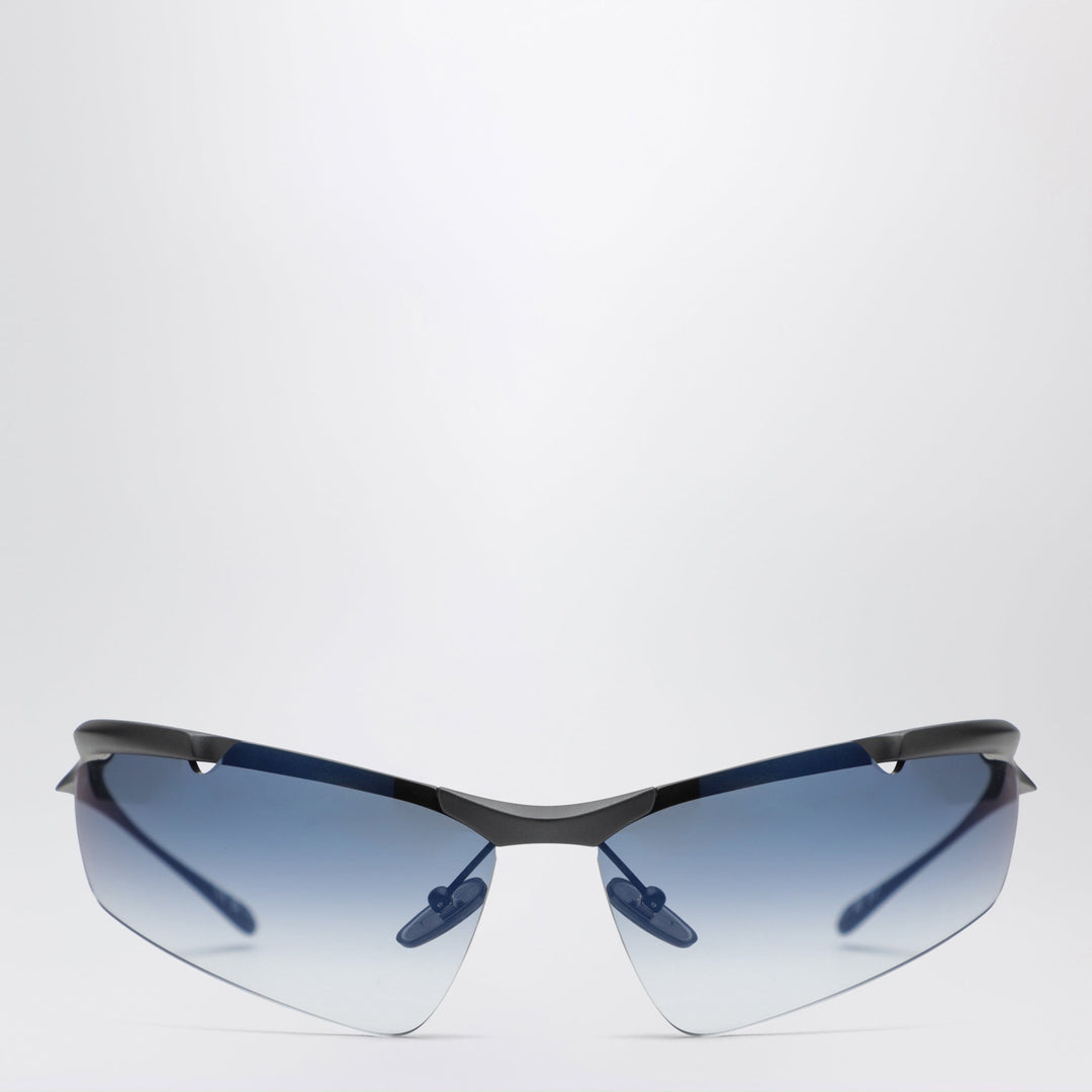 Apparel &amp; Accessories TU Balenciaga - Cat-Eye Boomerang Mirror Blue sunglasses Brand