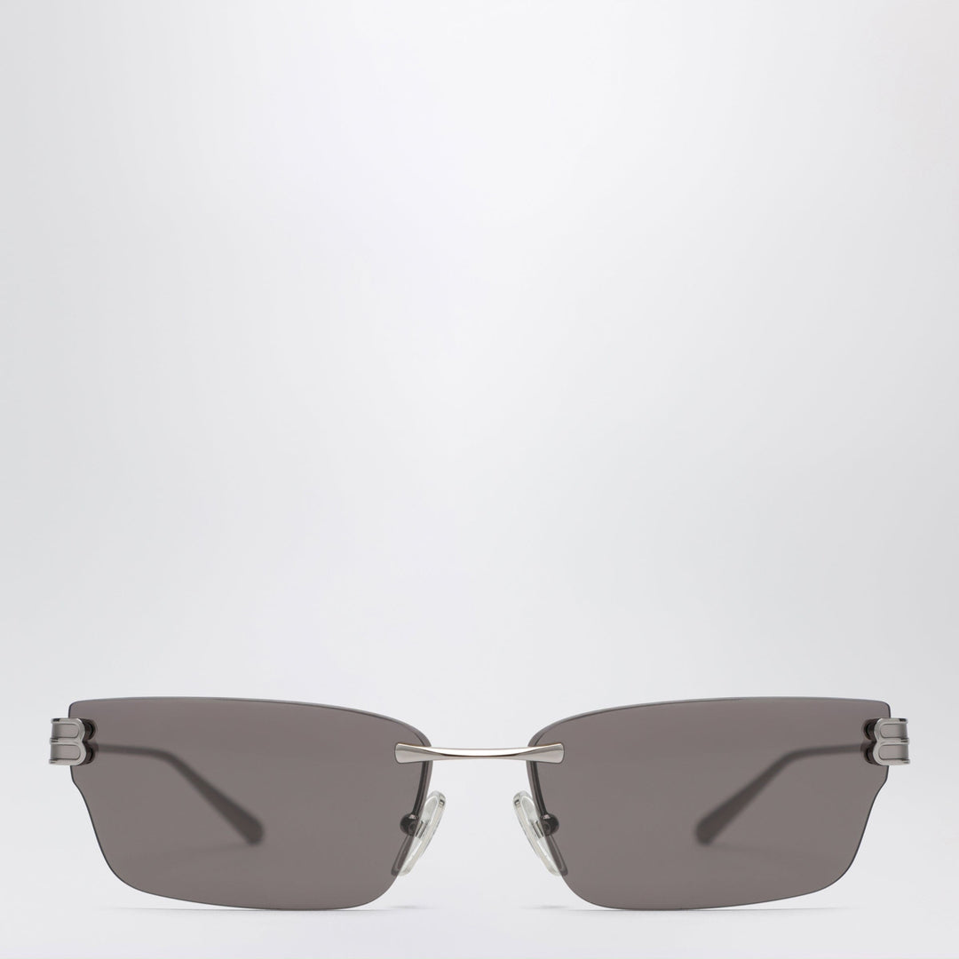Apparel &amp; Accessories TU Balenciaga - Gossip rectangular Silver/Black sunglasses Brand