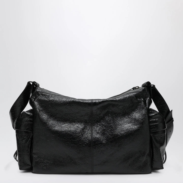 Balenciaga - Le City medium multi-pocket lambskin crossbody bag black Brand Apparel &amp; Accessories U