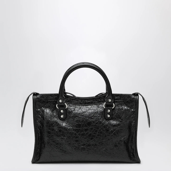 Balenciaga - Le City small lambskin leather bag in black Brand Apparel &amp; Accessories TU
