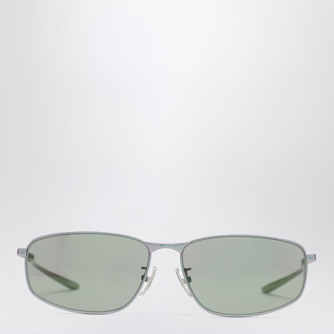 Apparel &amp; Accessories TU Balenciaga - Rectangular Pink Metallic sunglasses Brand