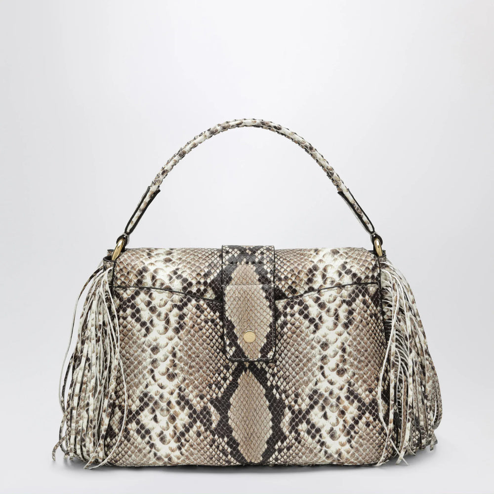 Burberry - Small Rider shoulder bag in printed leather Brand Apparel & Accessories TU