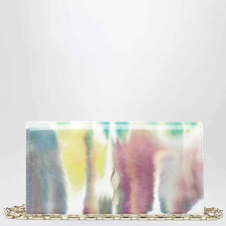 Christian Louboutin - Bettina Clutch in multicoloured crepe satin Brand Apparel &amp; Accessories U
