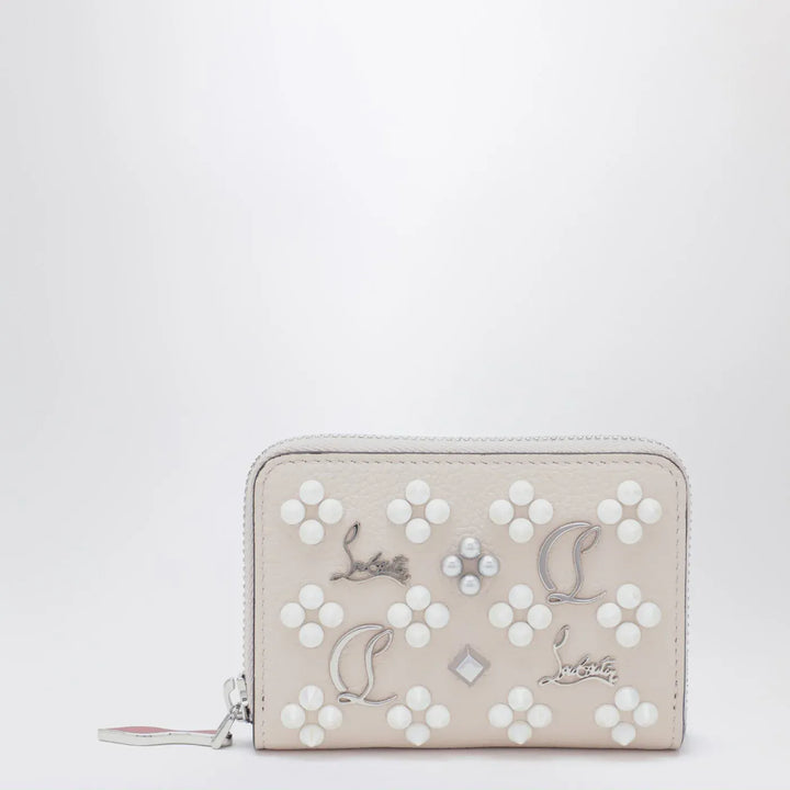 Christian Louboutin - Panettone coin purse in grained calfskin and spikes Brand Apparel &amp; Accessories TU
