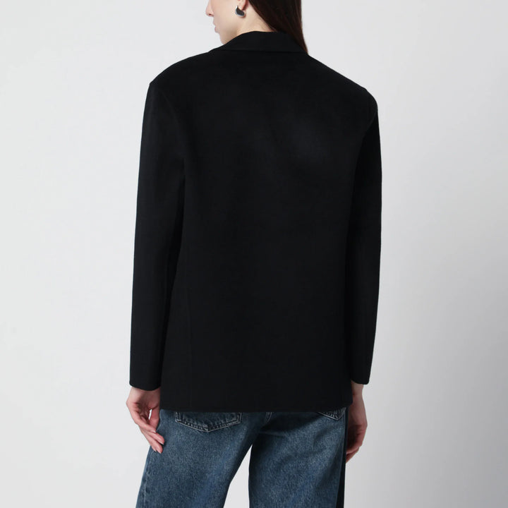ANINE BING - Quinn oversized wool-cashmere blazer in black Brand Apparel &amp; Accessories > Clothing > Outerwear > Coats &amp; Jackets