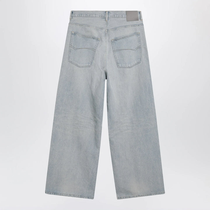 Balenciaga - Light blue wide-leg denim jeans Brand Apparel &amp; Accessories > Clothing > Pants
