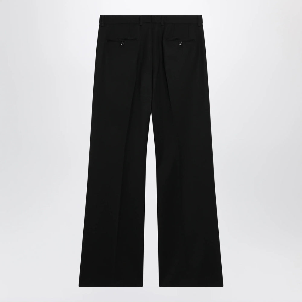 Dolce&Gabbana - Tailored trousers in black cotton Brand Apparel & Accessories > Clothing > Pants 52 IT
