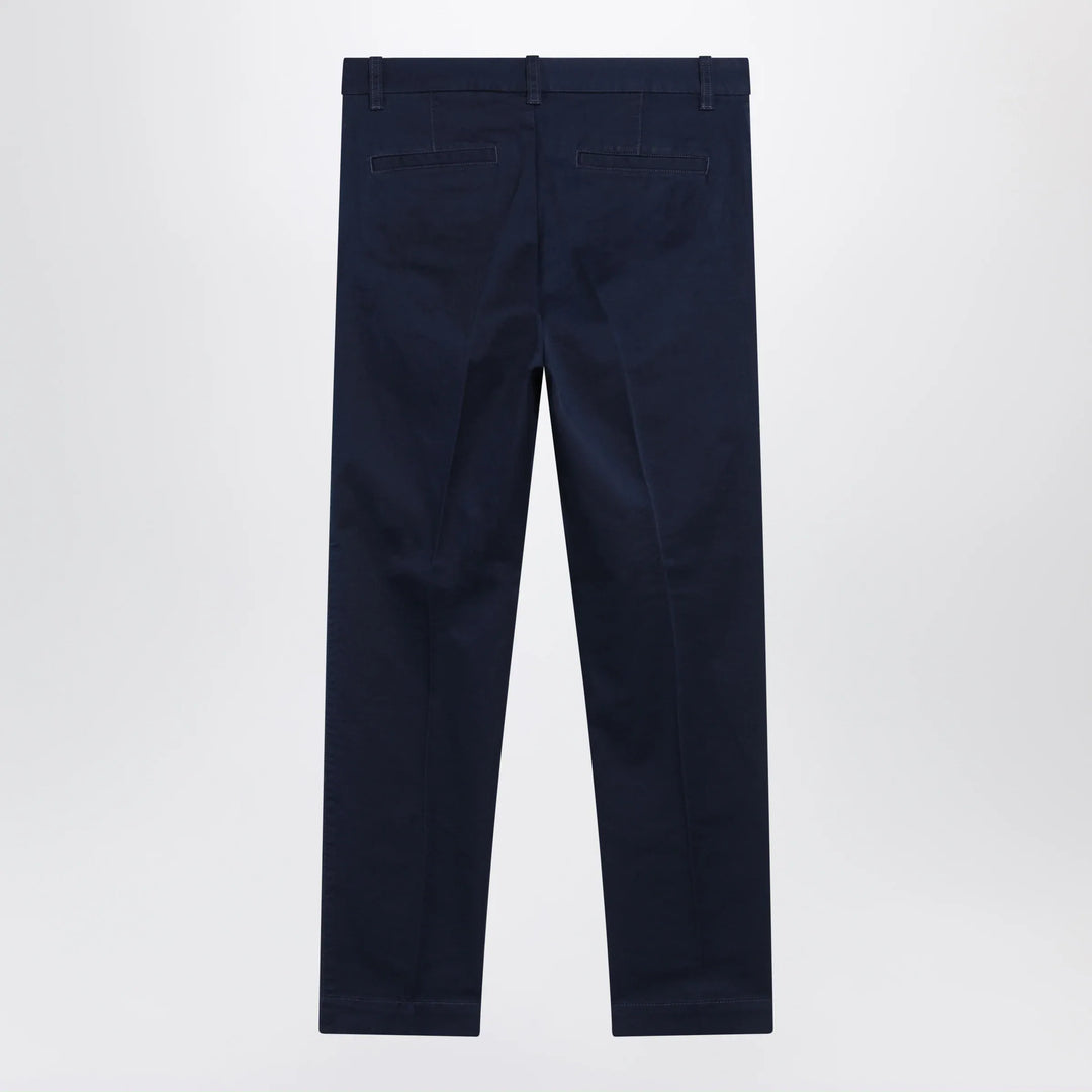 Polo Ralph Lauren - Navy blue cotton trousers Brand Apparel &amp; Accessories > Clothing > Pants