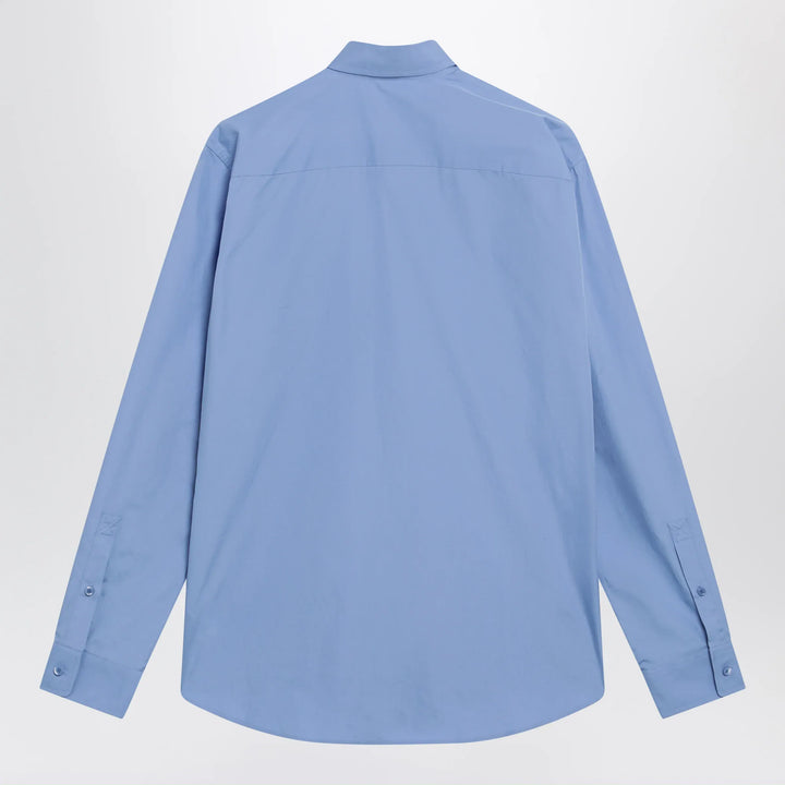 Burberry - Cornflower blue cotton poplin shirt Brand Apparel &amp; Accessories > Clothing > Shirts &amp; Tops