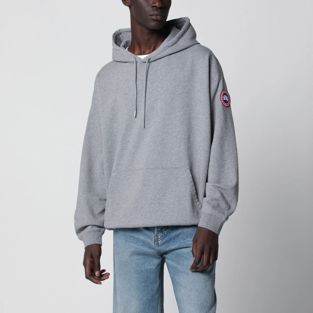 Canada Goose - Grey hoodie Brand Apparel &amp; Accessories > Clothing > Shirts &amp; Tops M