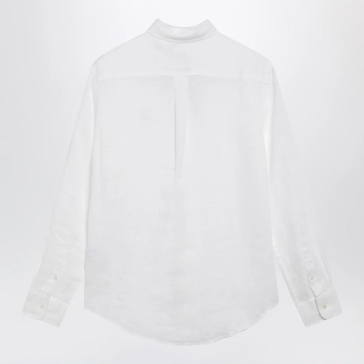 Polo Ralph Lauren - White linen Classic-Fit shirt Brand Apparel &amp; Accessories > Clothing > Shirts &amp; Tops