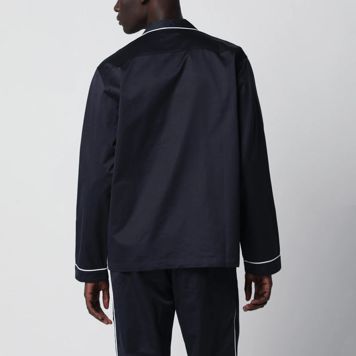 Tekla - Blue pajama shirt Brand Apparel &amp; Accessories > Clothing > Shirts &amp; Tops
