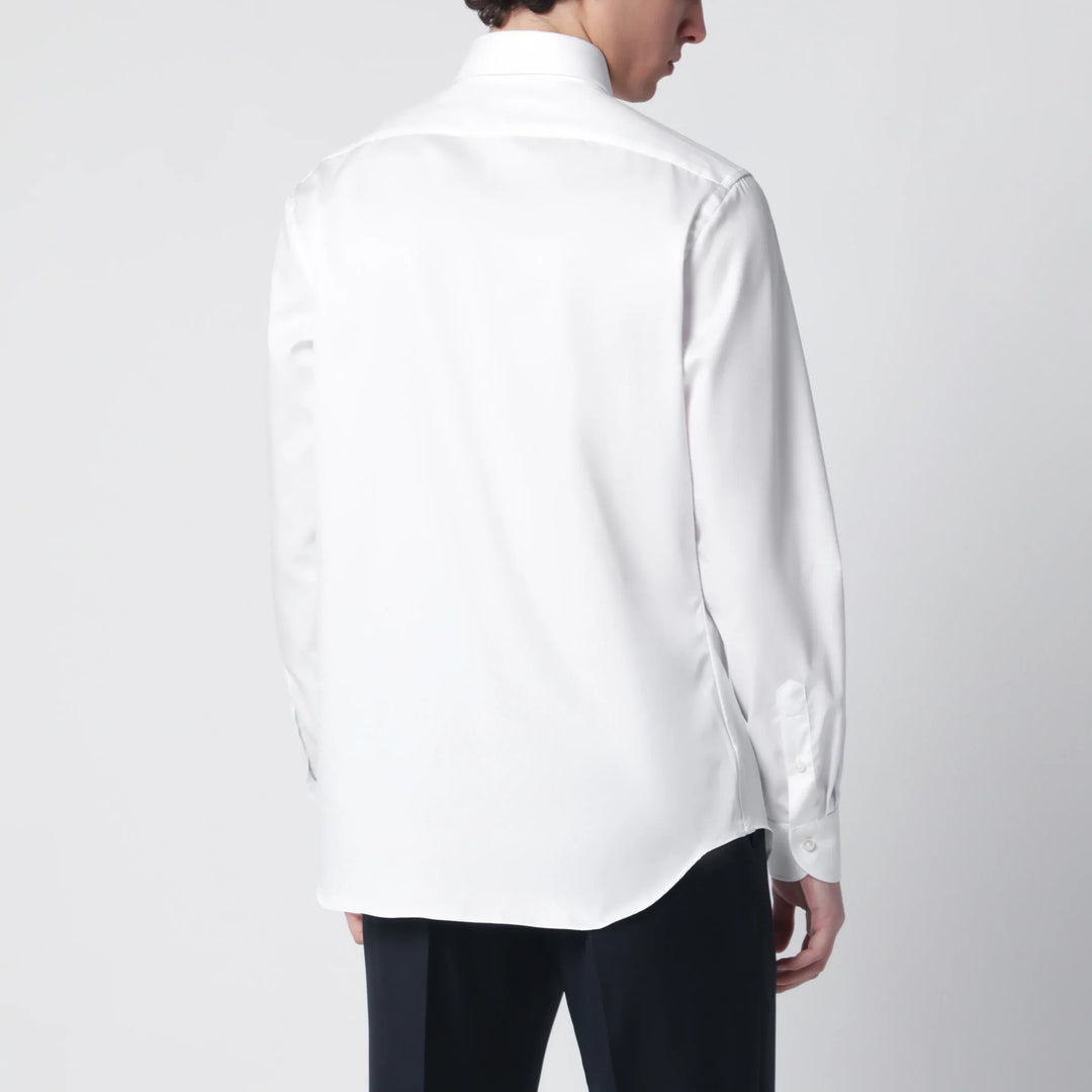 XACUS - White Travel cotton shirt Brand Apparel &amp; Accessories > Clothing > Shirts &amp; Tops