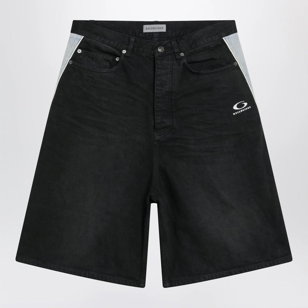 Balenciaga - Loop Sport Icon denim shorts Brand Apparel & Accessories > Clothing > Shorts 31